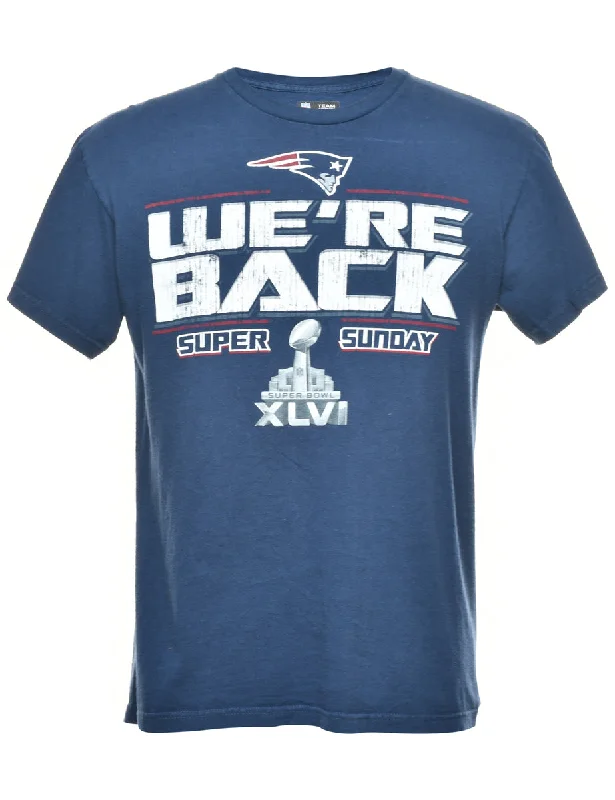 Weekend Offers You Can't Ignore NFL Super Bowl XLVI Sports T-shirt - M