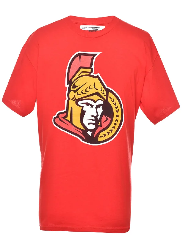 Unmissable Sale NHL Printed T-shirt - L