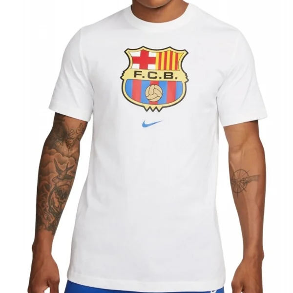 Nike Barcelona Crest T-Shirt 22/23 (White)