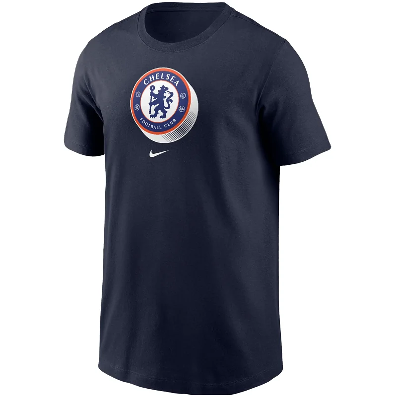 Nike Mens Chelsea Crest T-Shirt 24/25 (Navy)