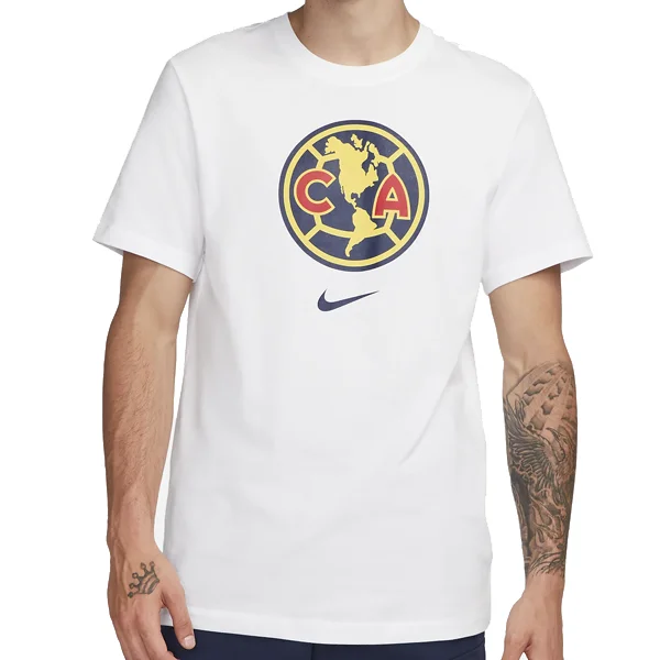 Nike Club America Crest T-Shirt 23/24 (White)