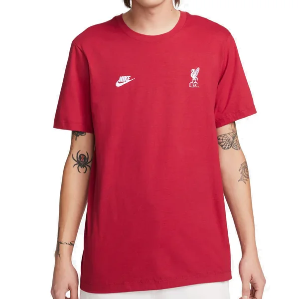 Nike Liverpool Club Essential T-Shirt (Tough Red)