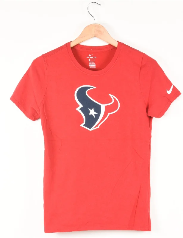 Savings Soar This Weekend Nike Printed Red T-shirt - M