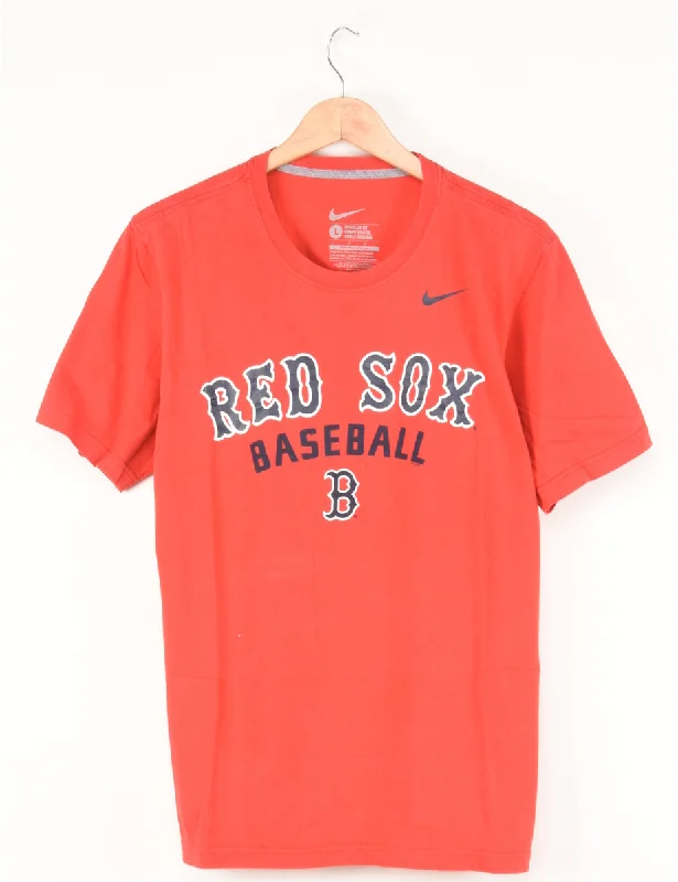 Weekend Specials to Enjoy Nike Red Sox Baseball T-shirt - L