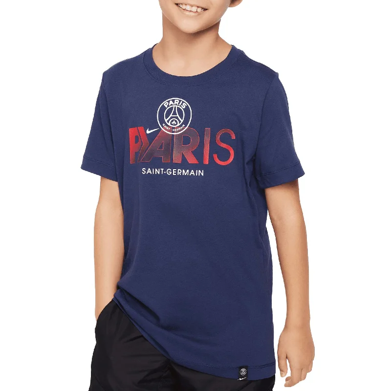 Nike Youth Paris Saint-Germain T-Shirt 23/24 (Midnight Navy)