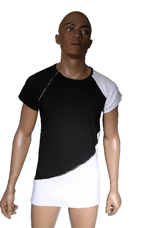 Today Only Nova fashion t-shirt with zippers