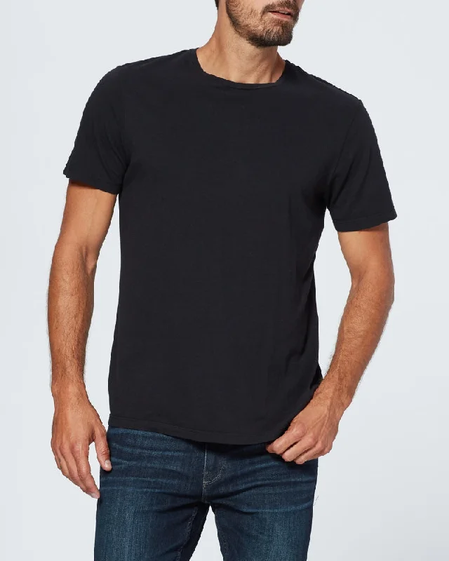 Bonus Offer Cash Crew Neck T-Shirt - Black