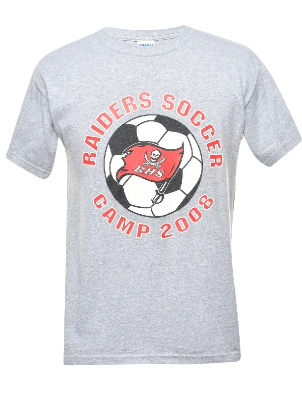 Exclusive Weekend Offers Inside Raiders Soccer Printed T-shirt - M