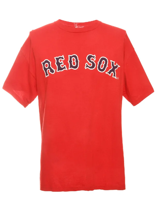 Savings Event Red Lowell Printed T-shirt - M