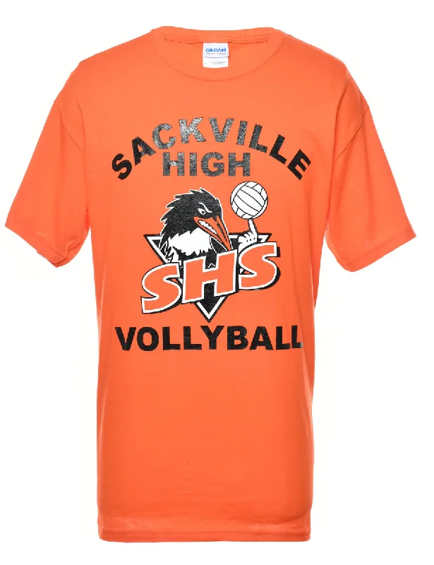 The Best Deal Sackville High Vollyball Printed T-shirt - M
