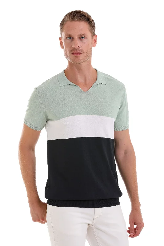 Weekend Bargains Galore Slim Fit Mint Polo T-Shirt