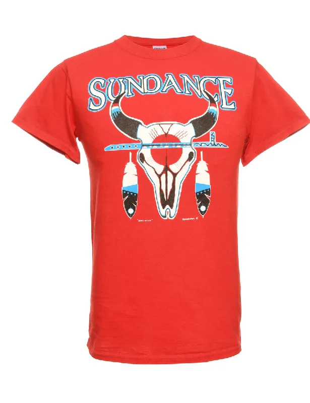 Weekend Deal Sundance Printed T-shirt - L
