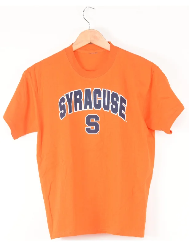 Special Price Syracuse Design Orange T-shirt - M