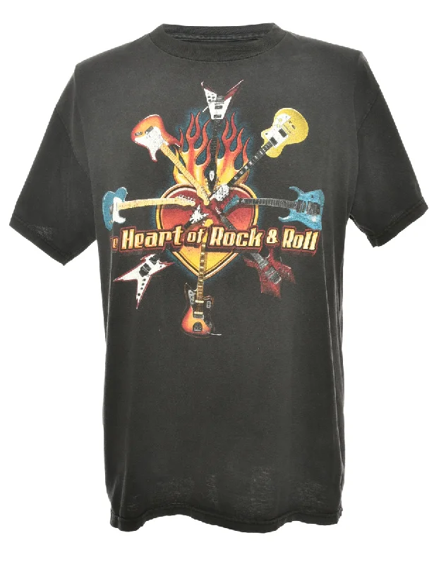 Act Now The Heart Of Rock & Roll Band T-shirt - M