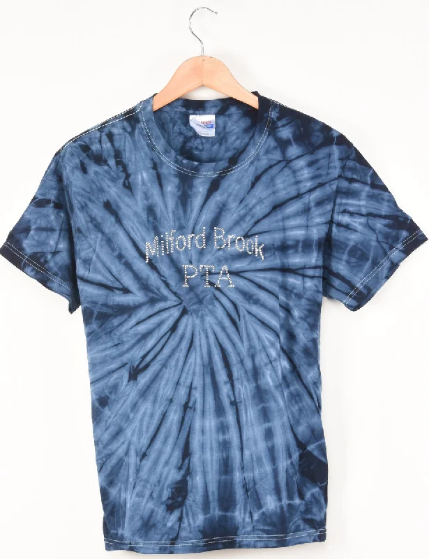 Hurry In Tie Dyed Milford Brook PTA T-shirt - M