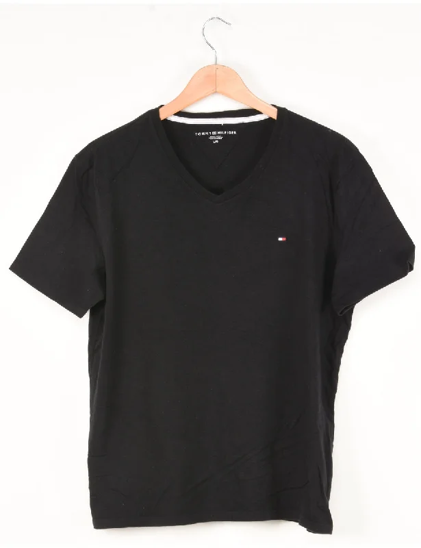Weekend Savings Fiesta Tommy Hilfiger Plain Black T-shirt - L