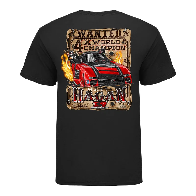 Matt Hagan Wanted Poster T-Shirt