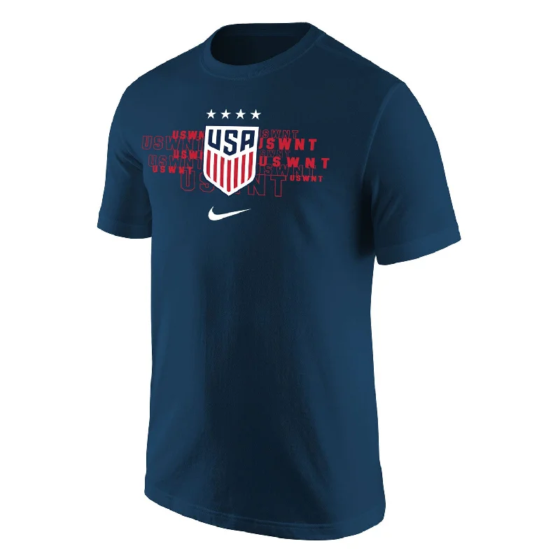 Men's Nike USWNT Repeated Navy Tee