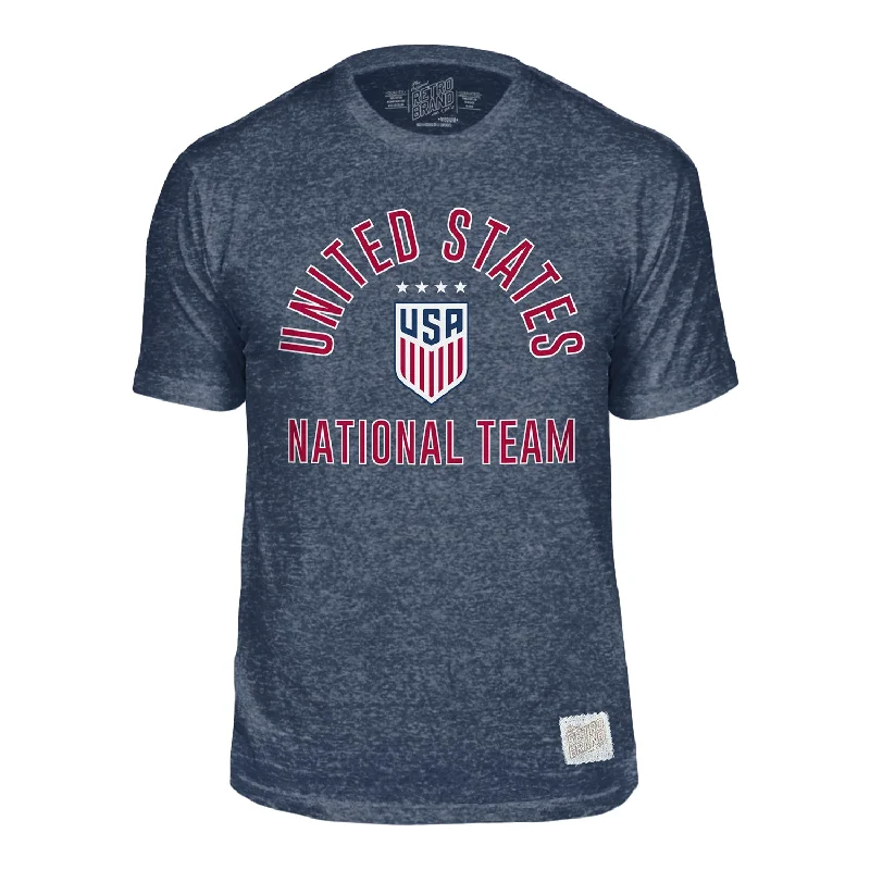 Men's Retro Brand USWNT Arch Navy Tee