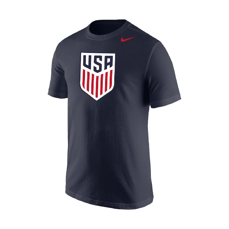 Men's Nike USMNT Crest Navy Tee