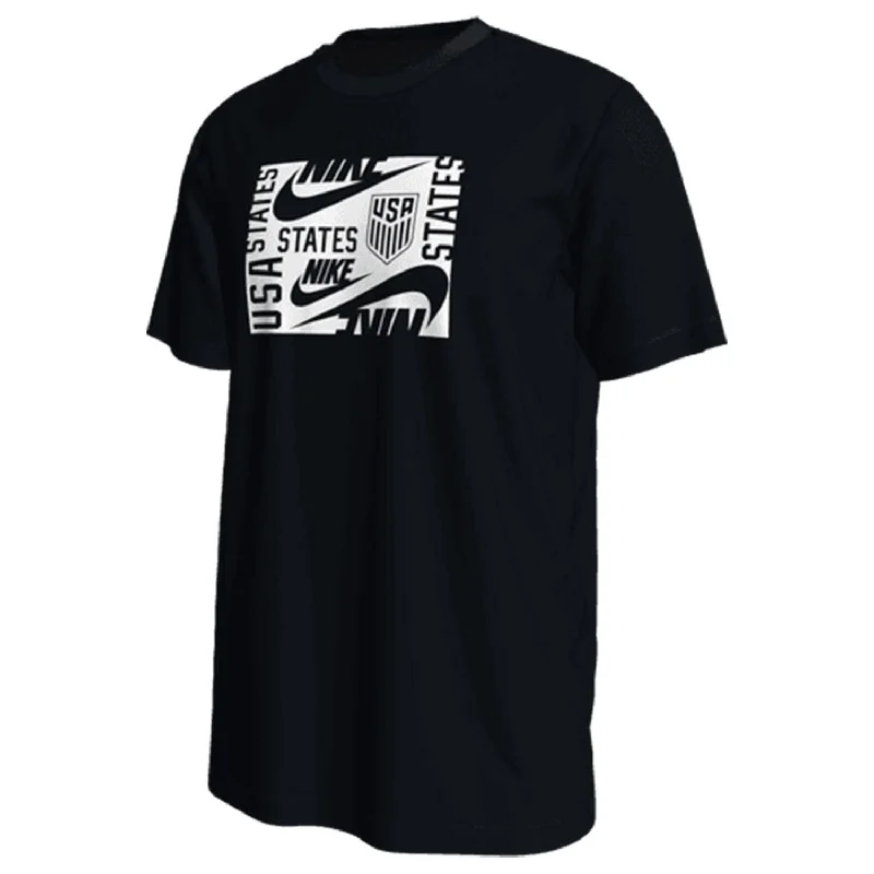 Men's Nike USA Original Boxed Black Tee