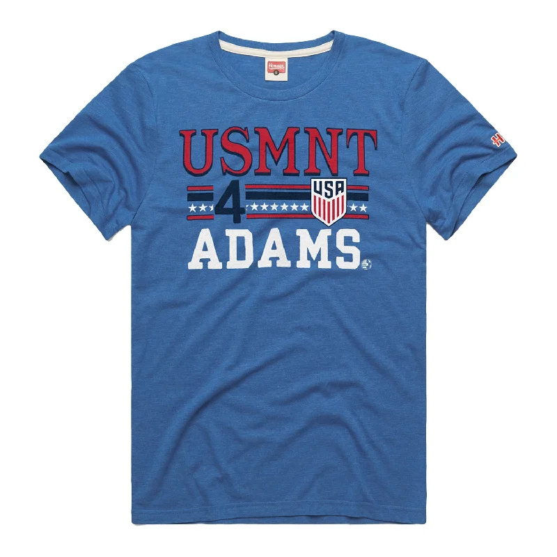 Men's Homage USMNT Adams 4 Blue Tee