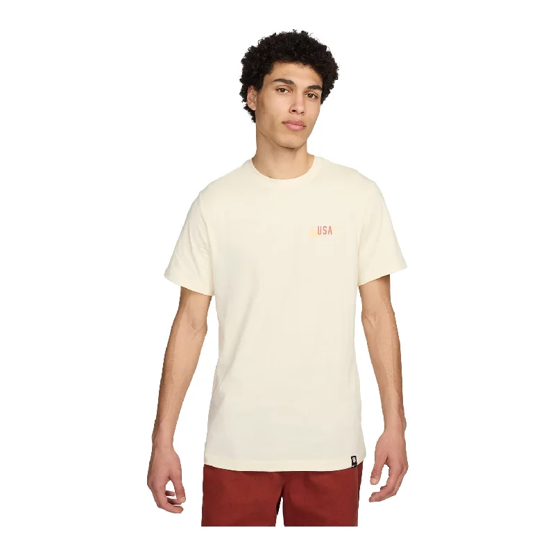 Men's Nike USA Engage Tan Tee