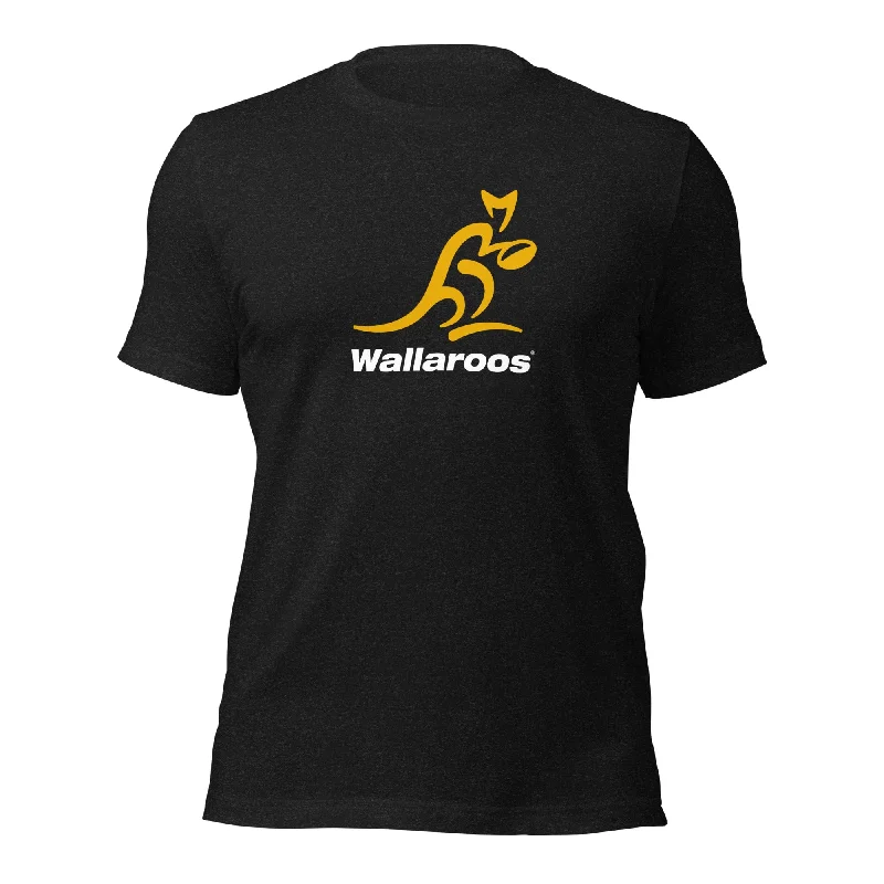 Wallaroos Gold/White Logo Tee