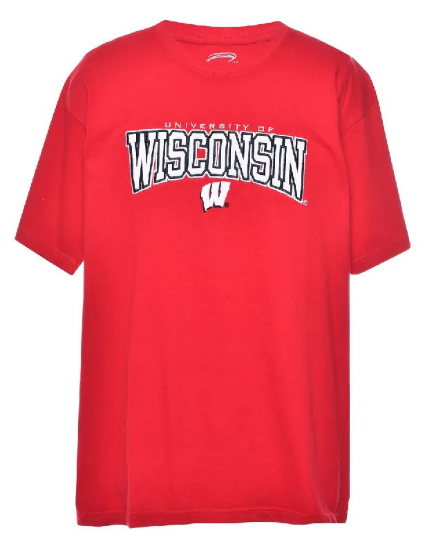 Major Deal Wisconsin Printed T-shirt - L